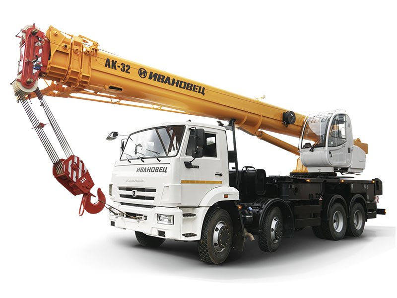 Автокран 31м ИВАНОВЕЦ