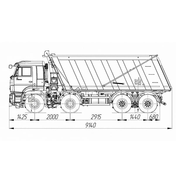 КамАЗ 8x4
